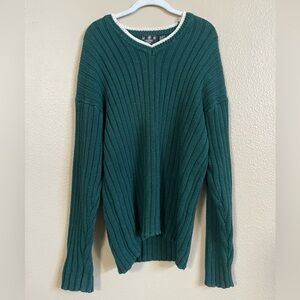 Vintage Men Heavy Knit Sweater